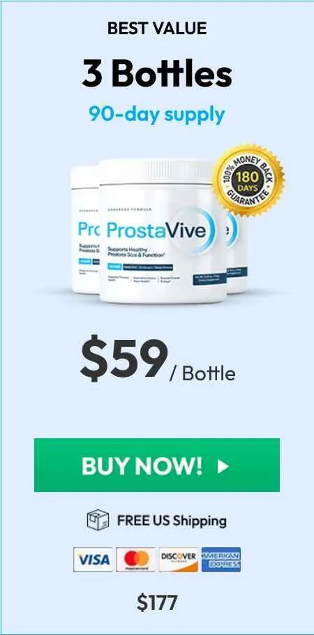 prostavive 3 bottles